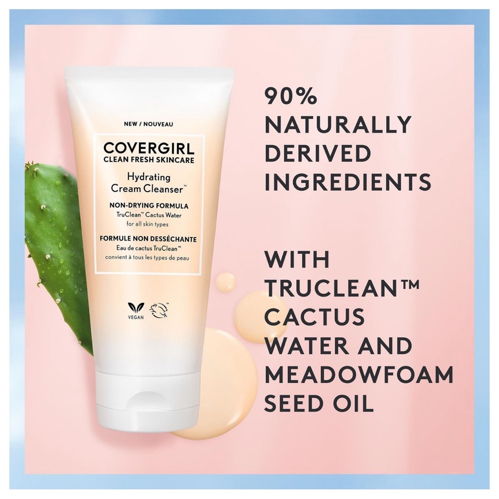New Covergirl Hydrating Cream Cleanser